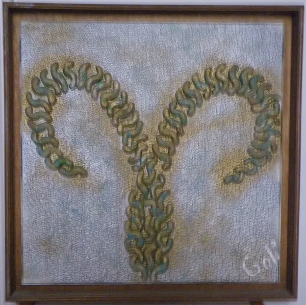Aries — relief panel from the Zodiac series